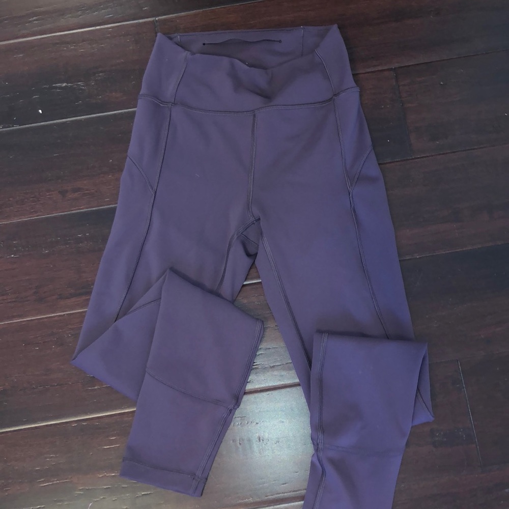Lululemon purple workout pant